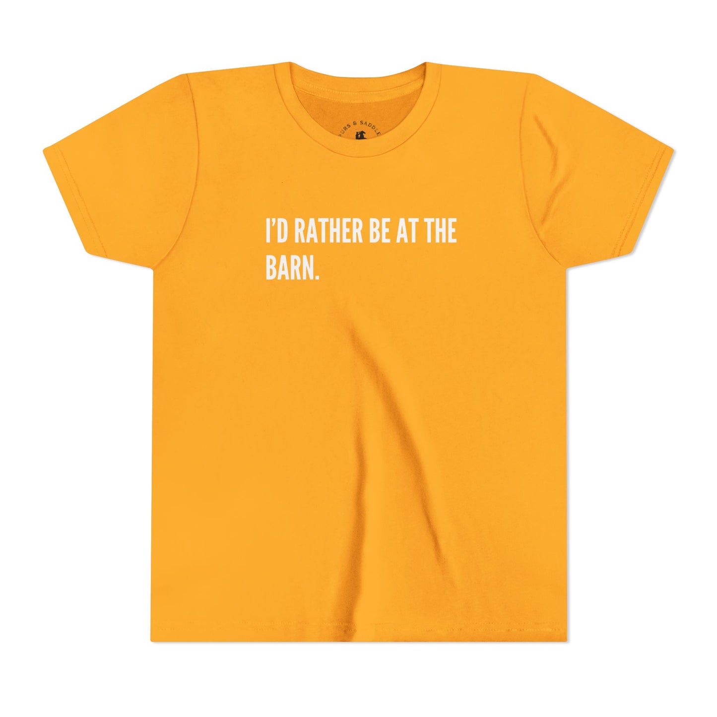 I'd Rather Be at the Barn - Kids Tee