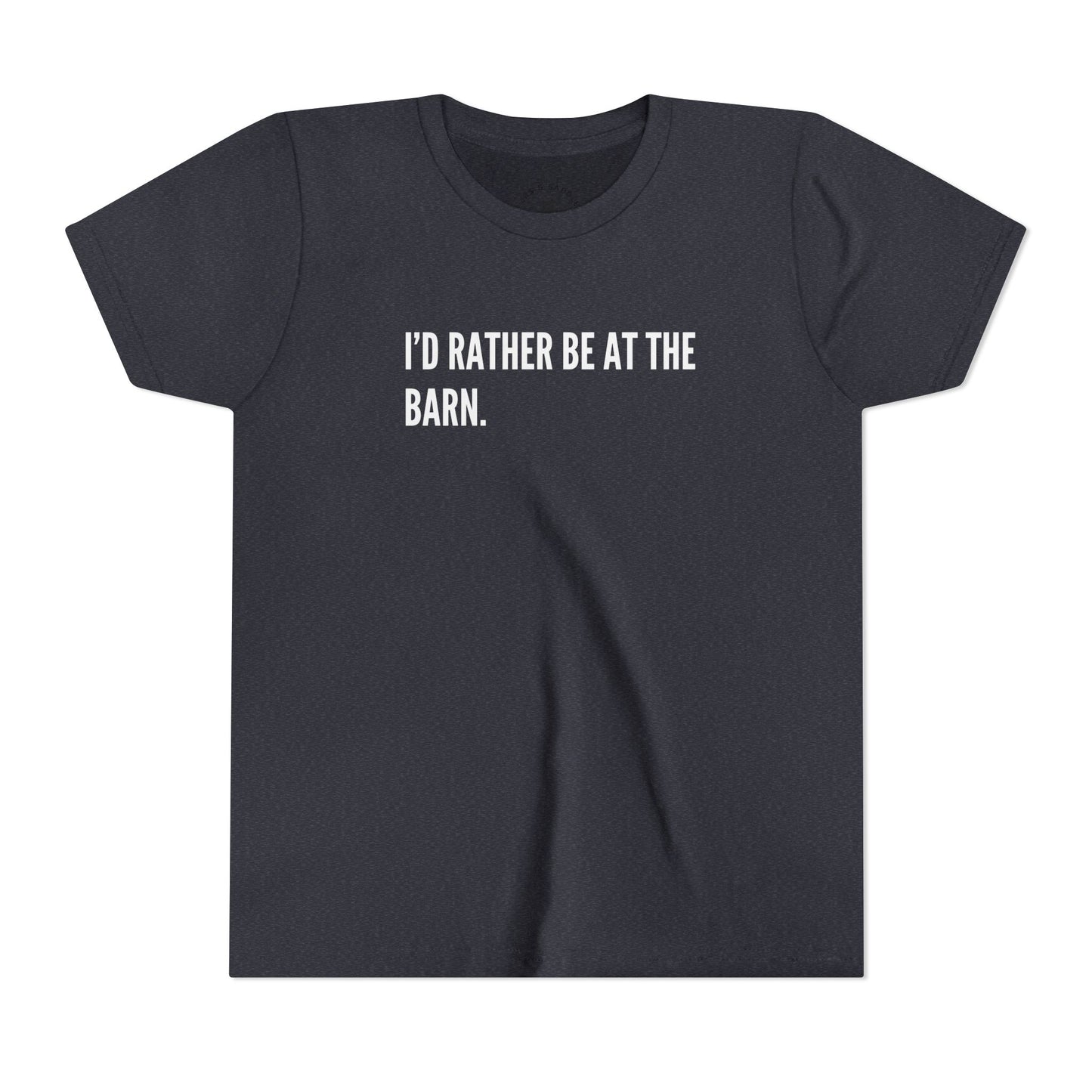 I'd Rather Be at the Barn - Kids Tee