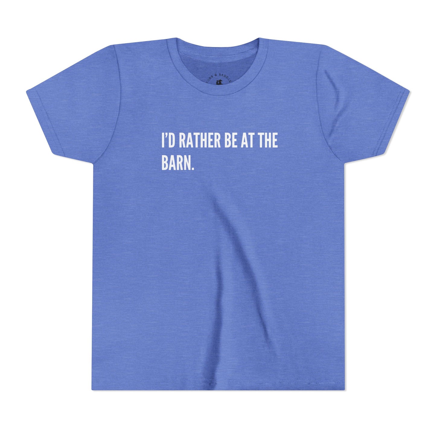 I'd Rather Be at the Barn - Kids Tee