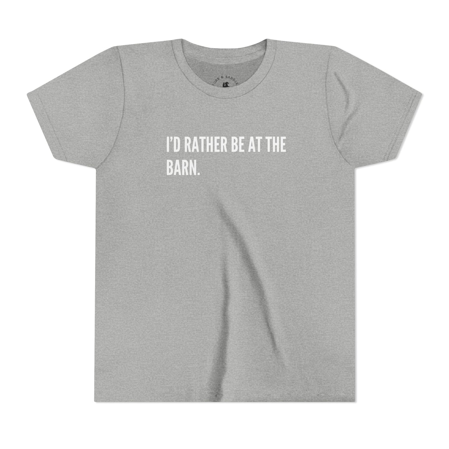 I'd Rather Be at the Barn - Kids Tee