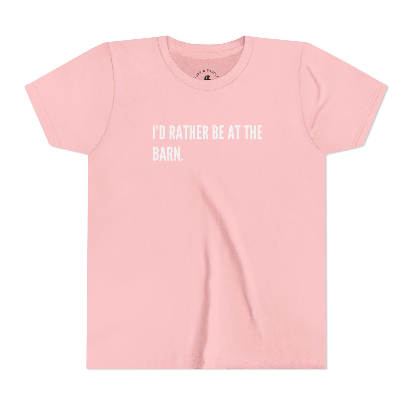 I'd Rather Be at the Barn - Kids Tee