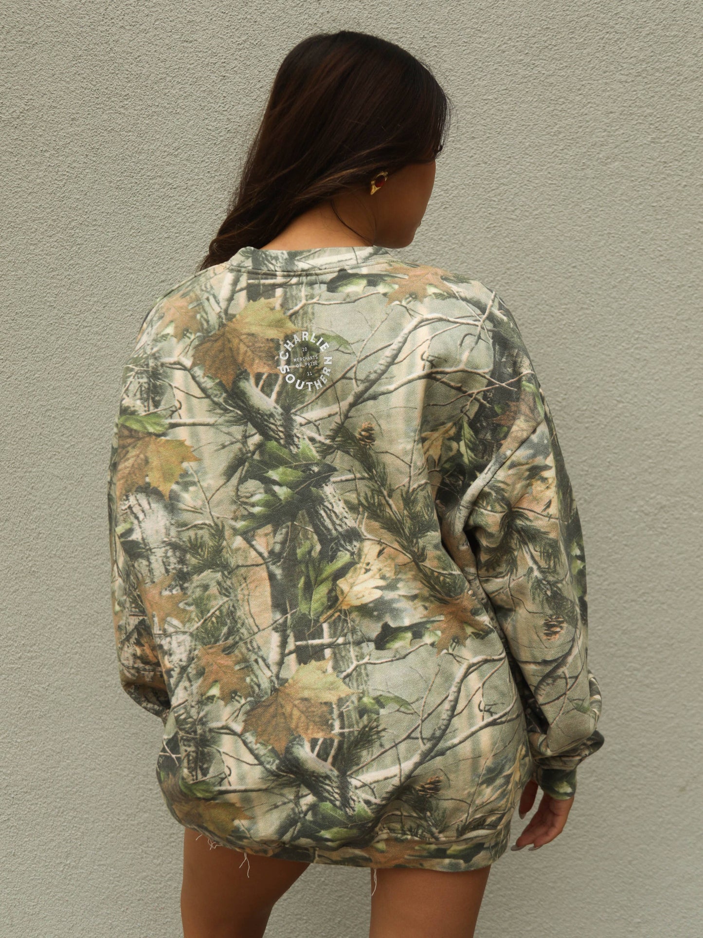 MEMBERS ONLY CAMO SWEATSHIRT