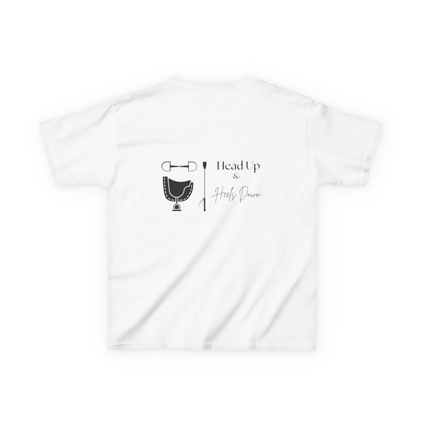 Head Up & Heels Down Kids Tee