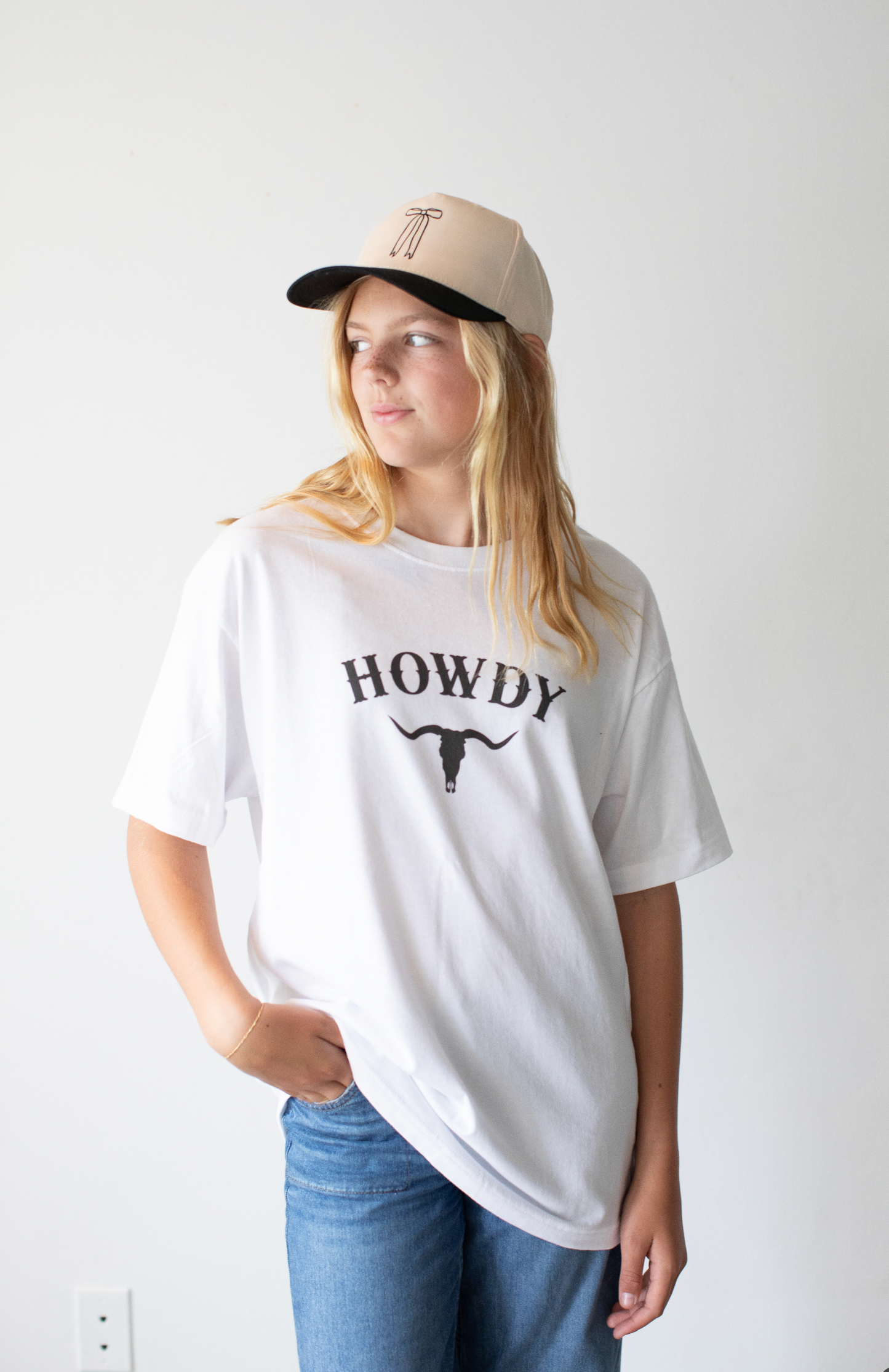 Howdy Oversized Boxy Women's Tee