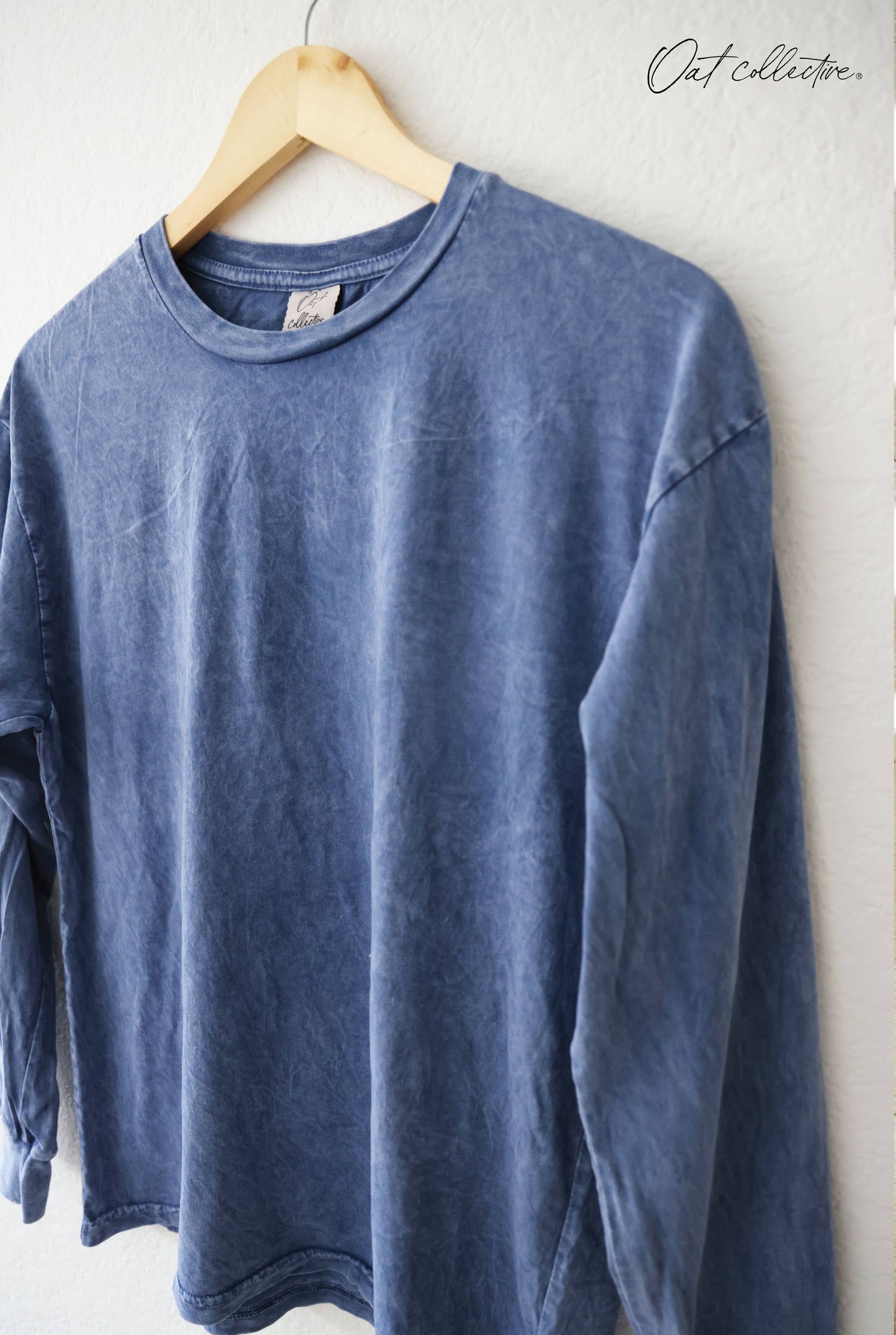HOWDY PUFF Mineral Washed Long Sleeve Graphic
