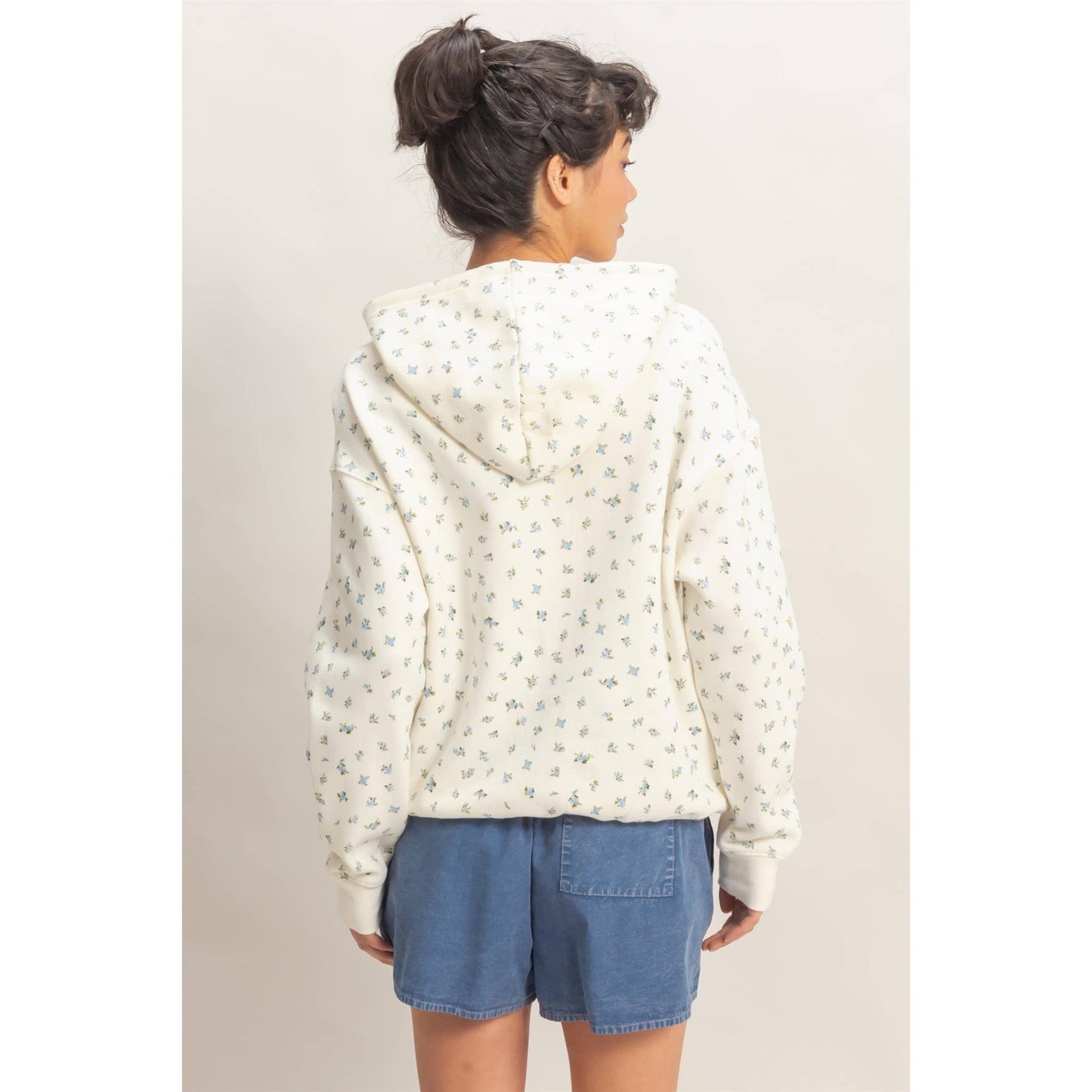 Ditsy Floral Hoodie