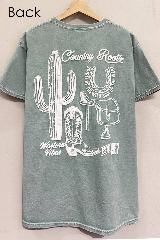 Country Roots Puff Tee