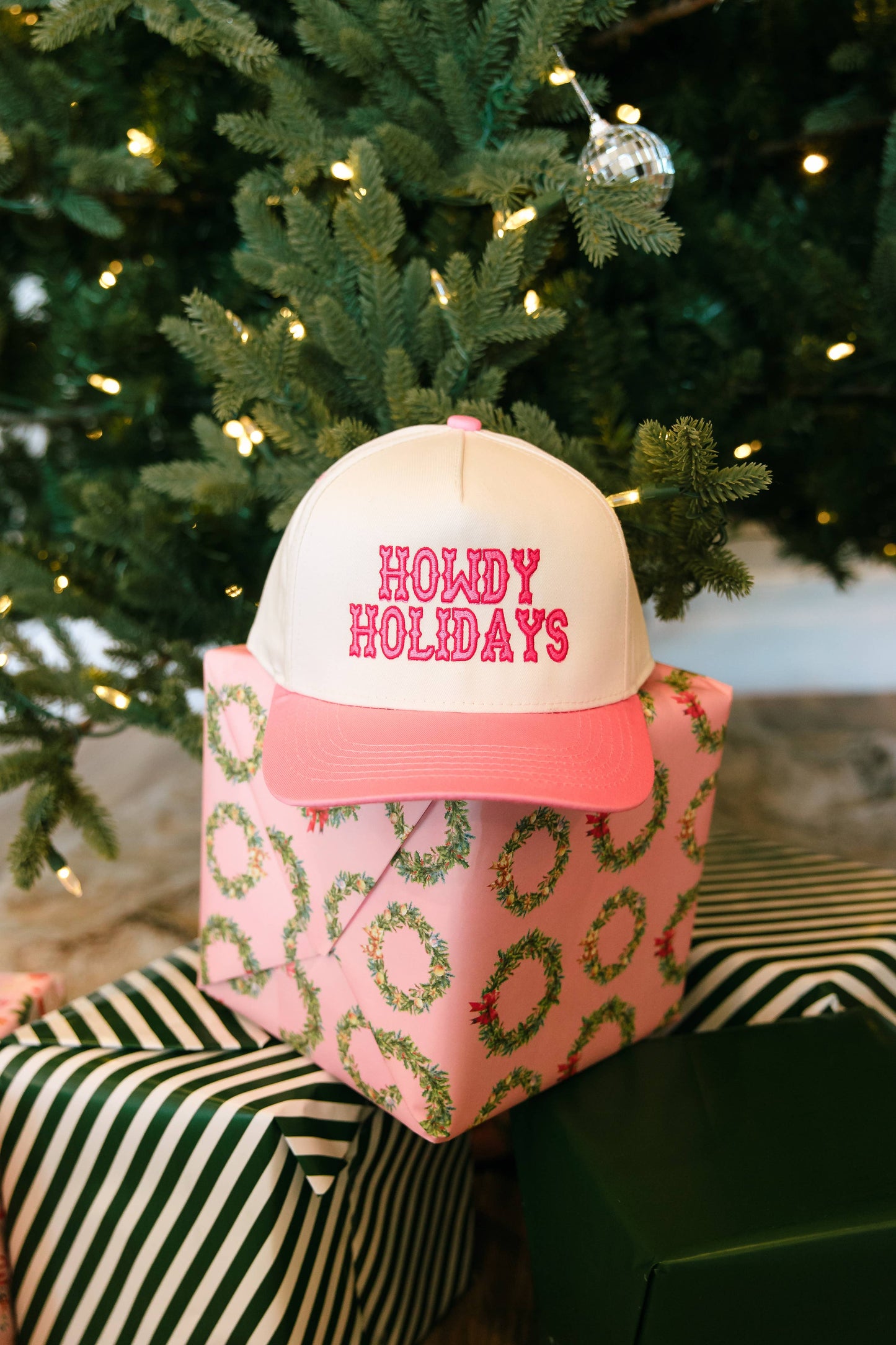 Howdy Holidays- Holiday Hat- Christmas Hat