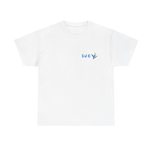 Unisex Heavy Cotton Tee - Casual Comfort Fit, Perfect for Summer Outings, Gift for Friends, Minimalist Design, Essential Wardrobe Piece