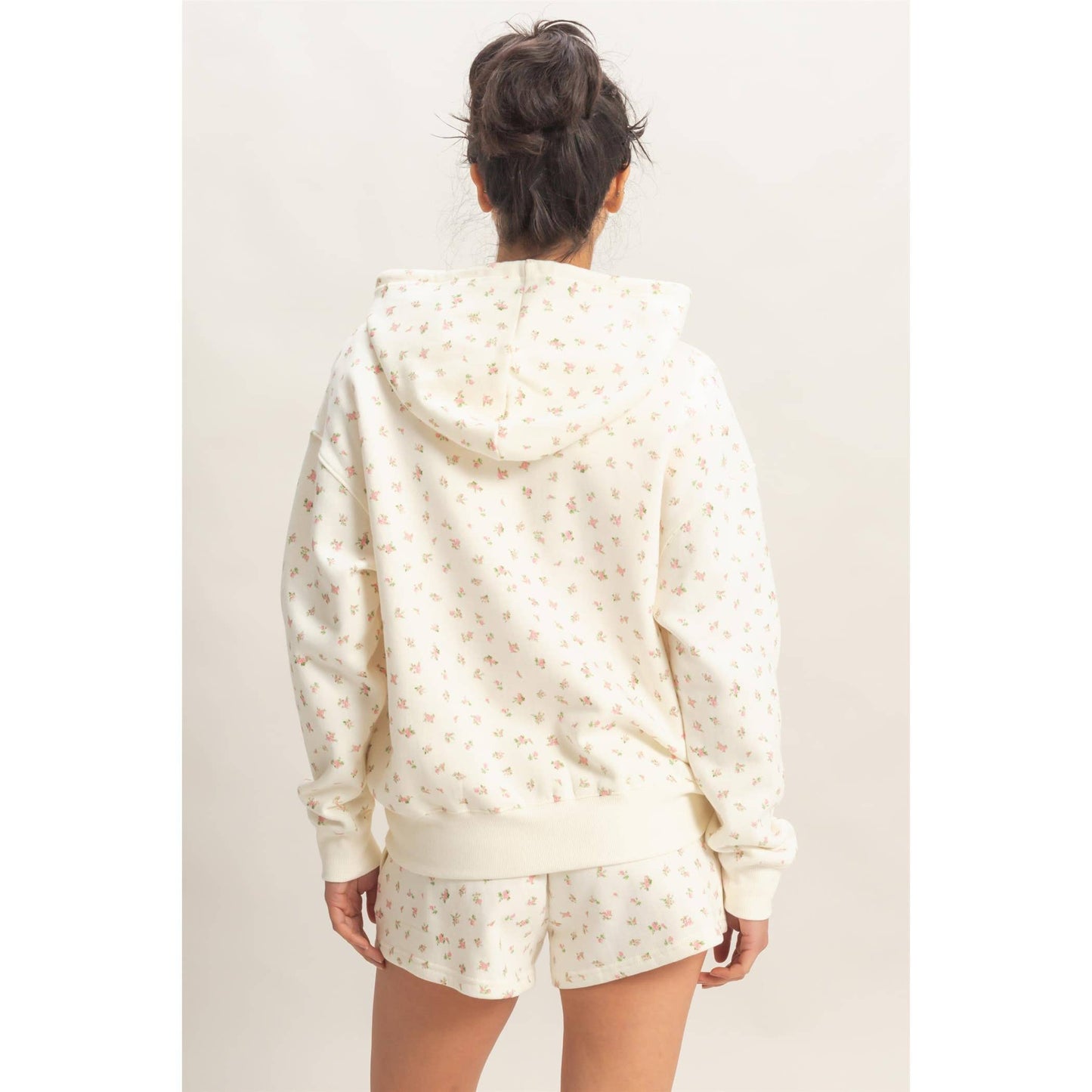 Ditsy Floral Hoodie