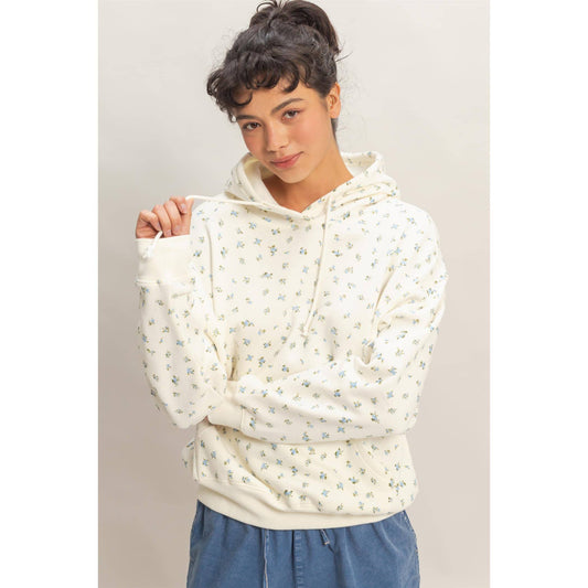 Ditsy Floral Hoodie