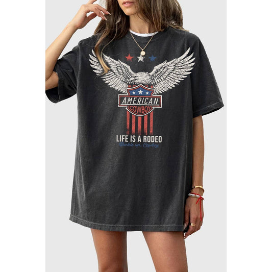 AMERICAN COWBOY OVERSIZED TEE- PreOrder