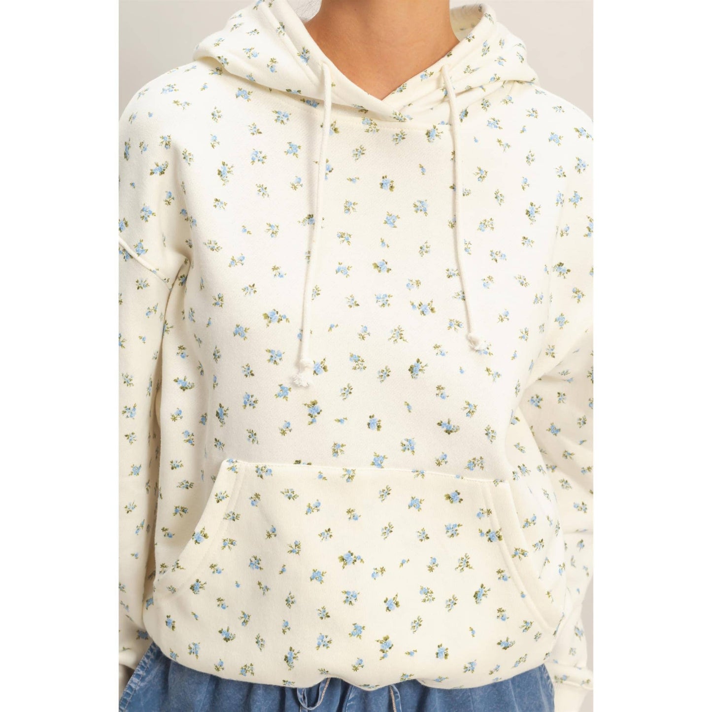 Ditsy Floral Hoodie