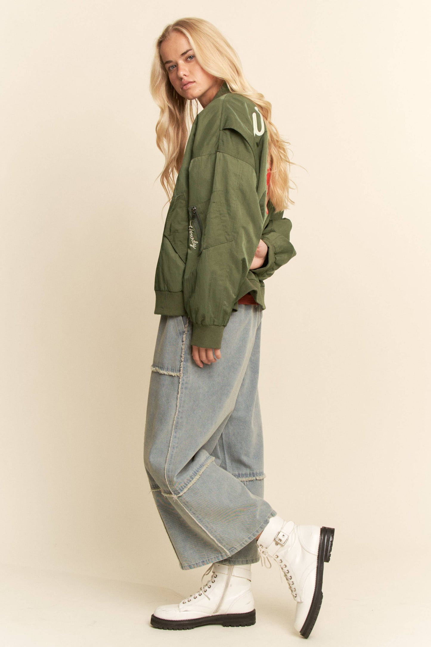 West Coast Rodeo Embroidered Bomber Jacket