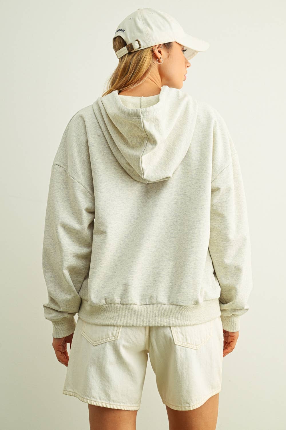 T6804   USA FLORAL PATCHWORK SWEATSHIRTS WITH HOODIE